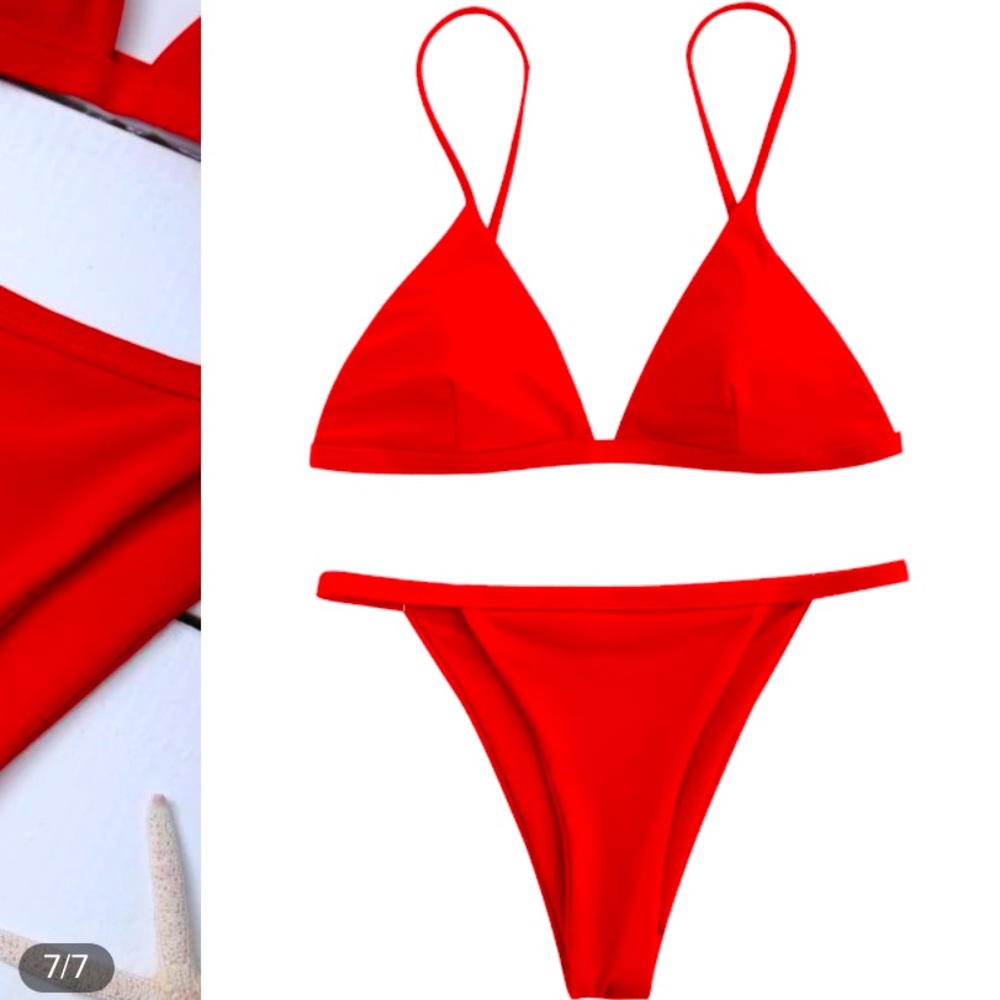 Red bikini